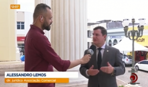 SÓCIO ALESSANDRO LEMOS CONCEDE ENTREVISTA SOBRE ATOS DE DEPREDAÇÃO NA ASSOCIAÇÃO COMERCIAL DE MACEIÓ